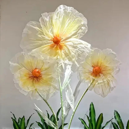 Artificial Flower Silk Poppy