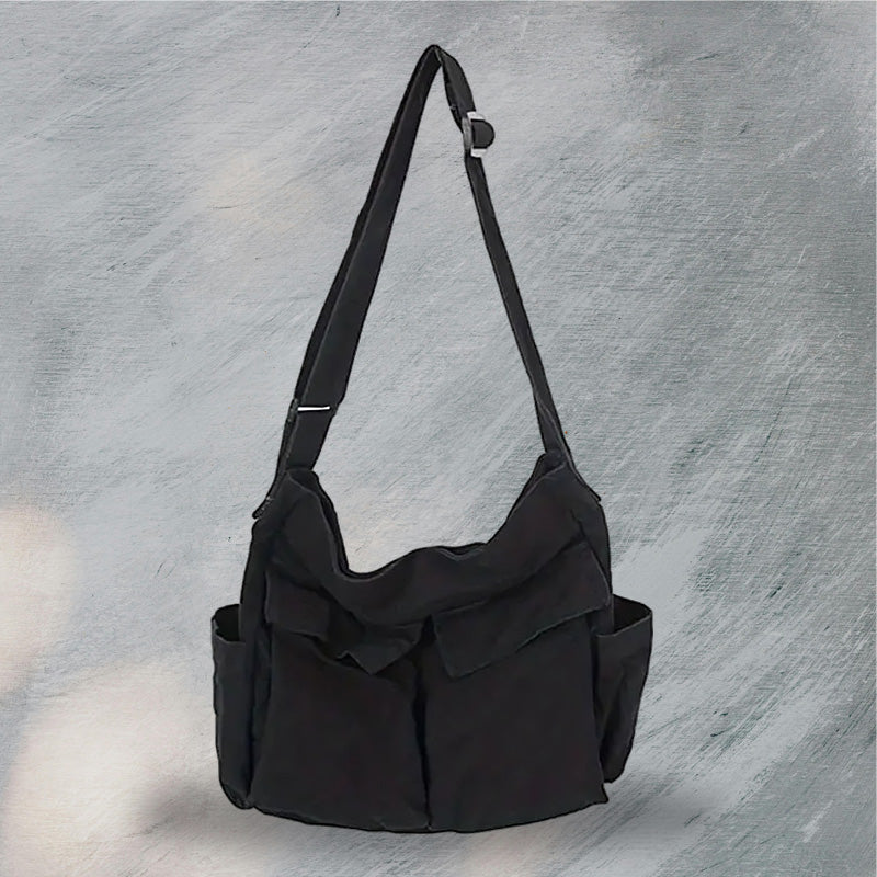 Canvas Casual Hobo Bag