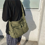 Canvas Casual Hobo Bag