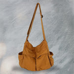 Canvas Casual Hobo Bag