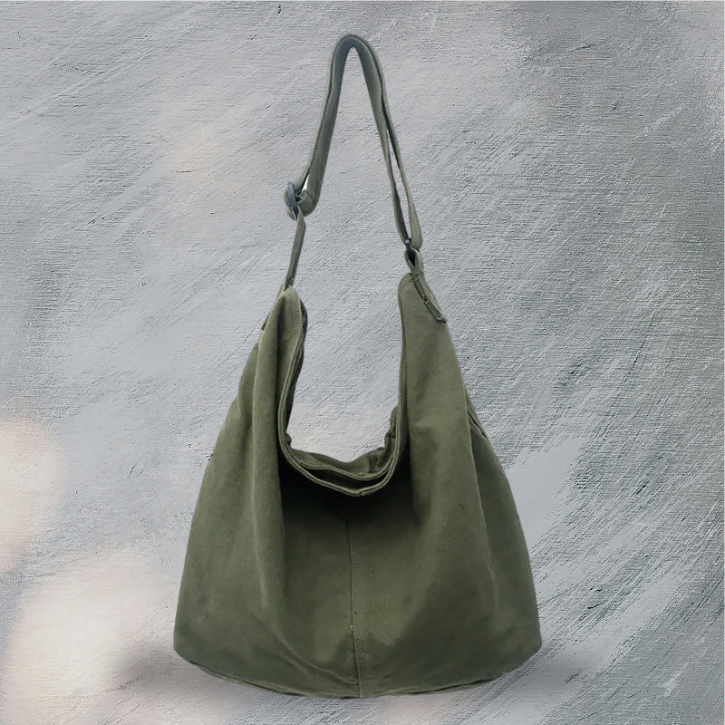 Canvas Travel Hobo Bag