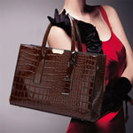 Cherry Crocodile Designer Bag