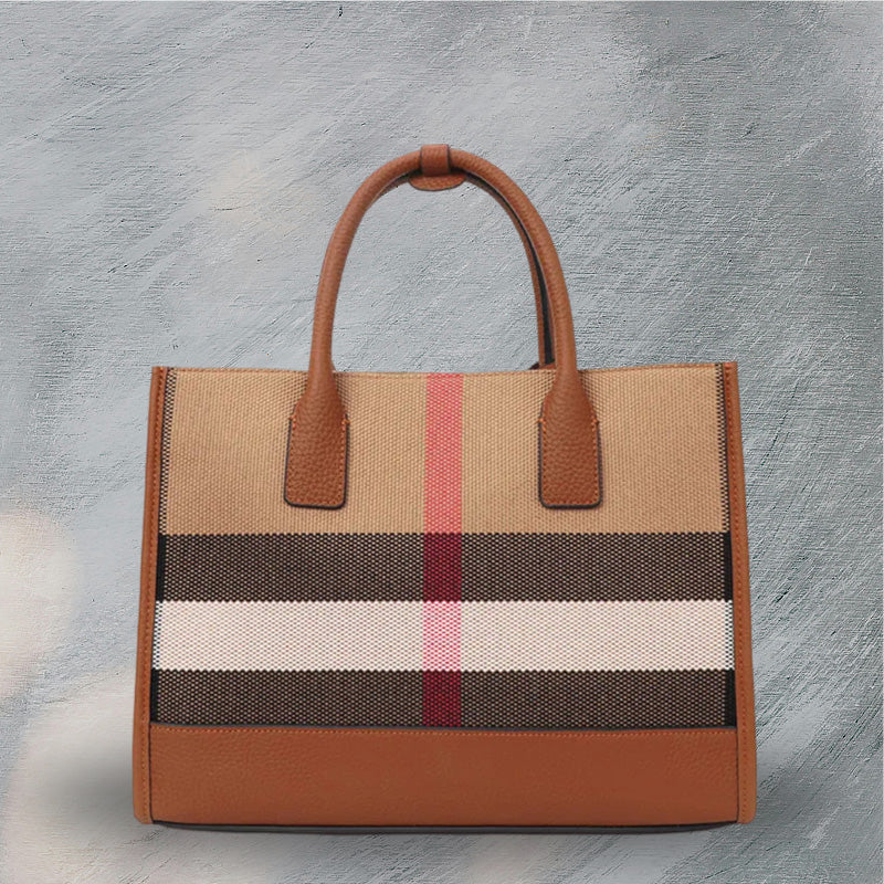 Classic Plaid Designer Bag