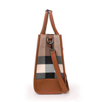 Classic Plaid Designer Bag