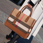 Classic Plaid Designer Bag