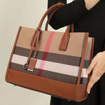 Classic Plaid Designer Bag