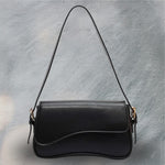 Fashion Women’s Vintage Leather Bag black color main view