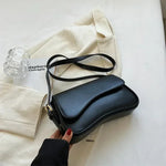 Fashion Women’s Vintage Leather Bag black second view