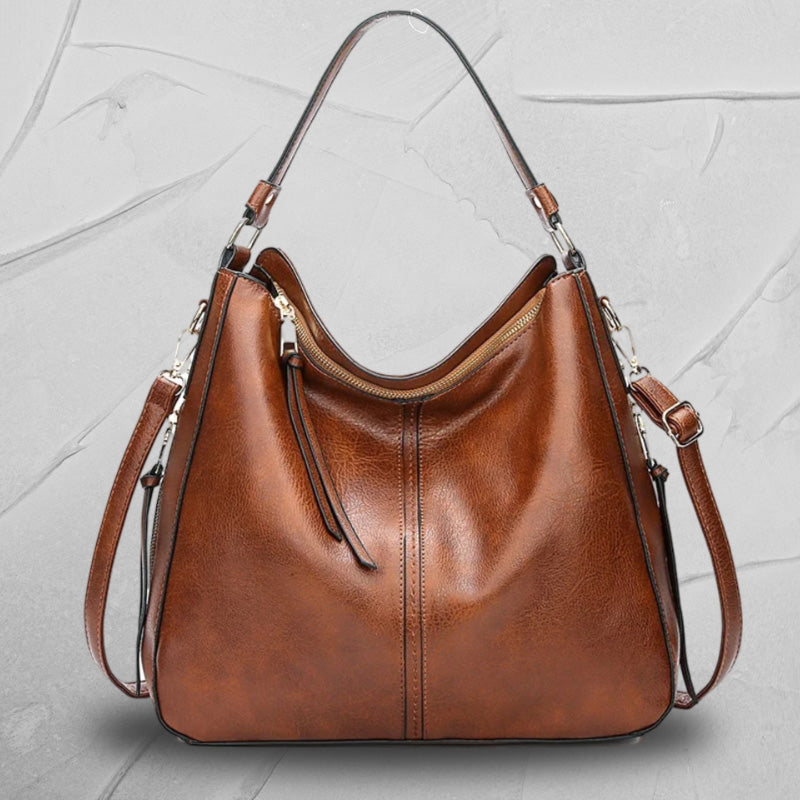 Fashion Women's Hobo Leather Bag brown