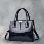 Glossy Alligator Designer Bag