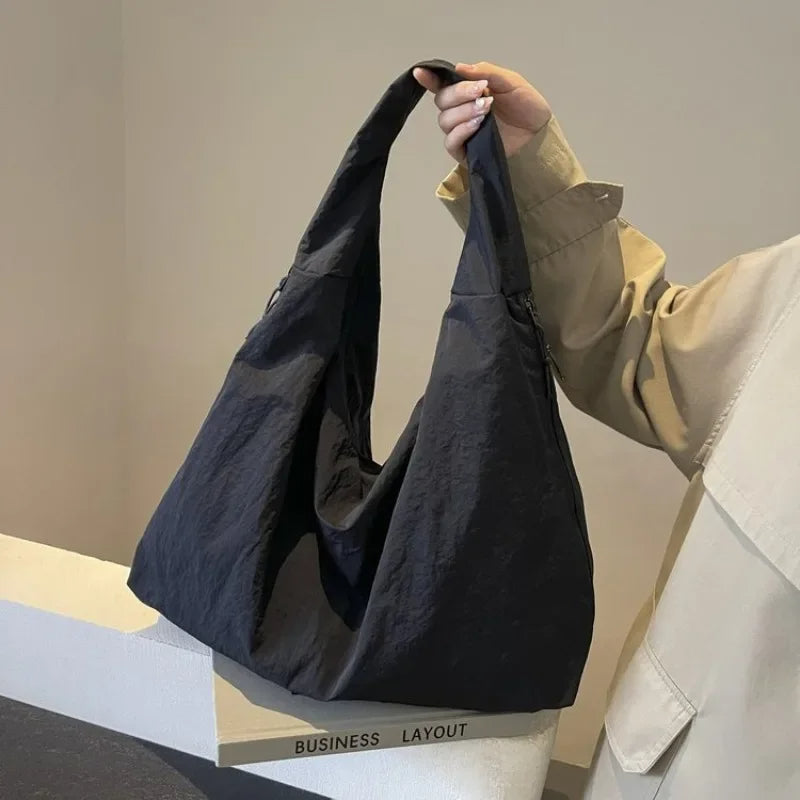 Large Nylon Hobo Bag