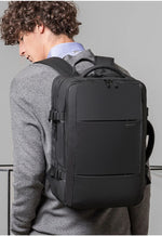 Men's Stylish Expandable Backpack back view