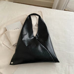 Oversized Geometric Hobo Bag