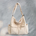 Soft Corduroy Hobo Bag