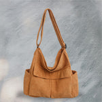 Soft Corduroy Hobo Bag