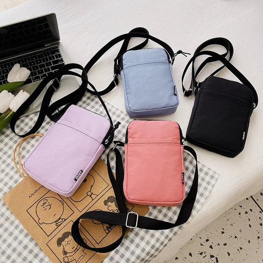 Women's Canvas Crossbody Mini Bag