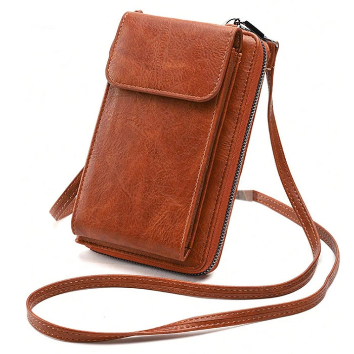 Women's Zip-Closure Crossbody Mini Bag