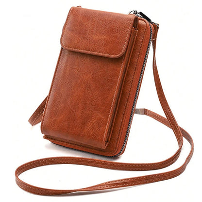 Women's Zip-Closure Crossbody Mini Bag
