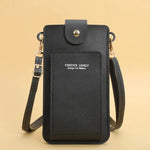 Women’s Touchscreen Crossbody Mini Bag Black