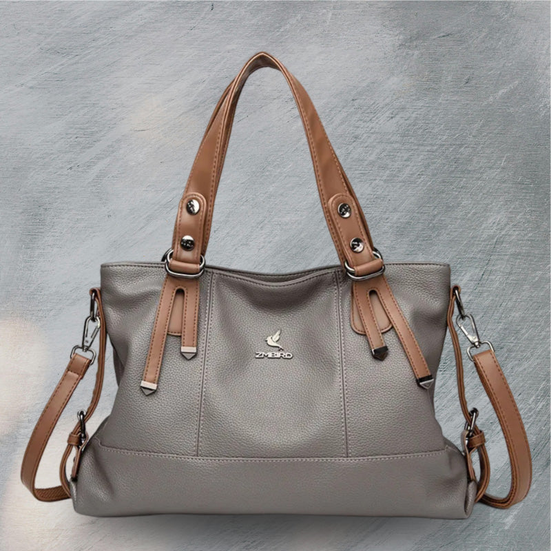 ZMBird Women's Luxury Vintage Bag in gray color