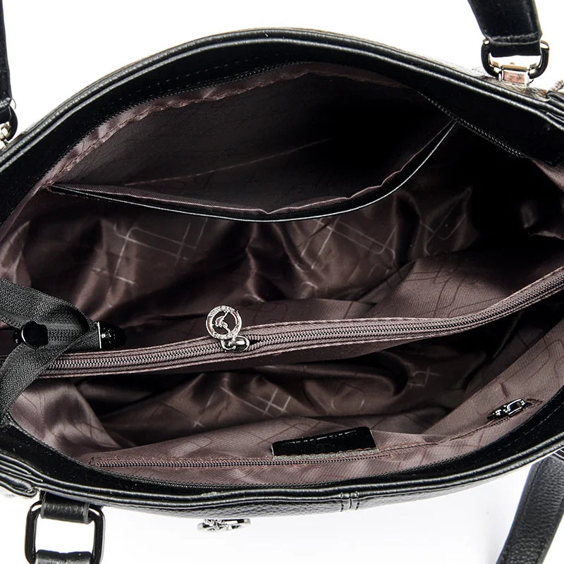 ZMBird Women's Casual Shoulder Bag opened