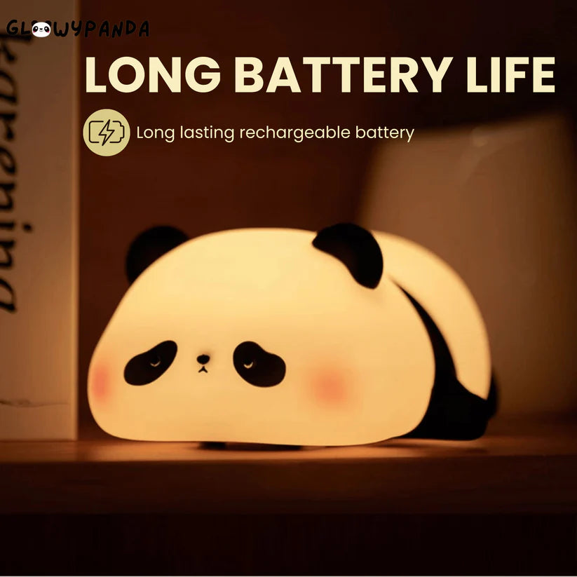 Panda Night Lamp long battery life